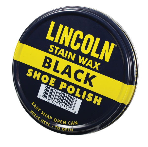 Lincoln U.S.M.C. Black Stain Wax Shoe Polish
