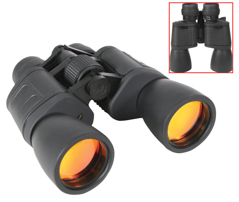 8-24 x 50MM Zoom Binocular - Black - Delta Survivalist