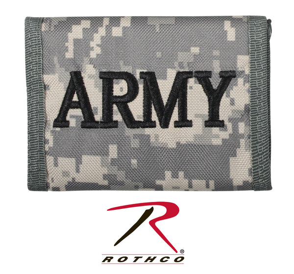 Camo Commando Wallet w/ Army Embroidery