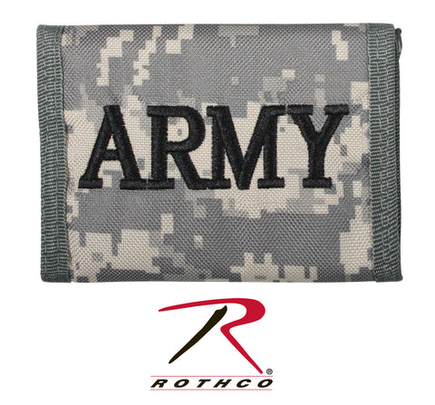 Camo Commando Wallet w/ Army Embroidery - Delta Survivalist
