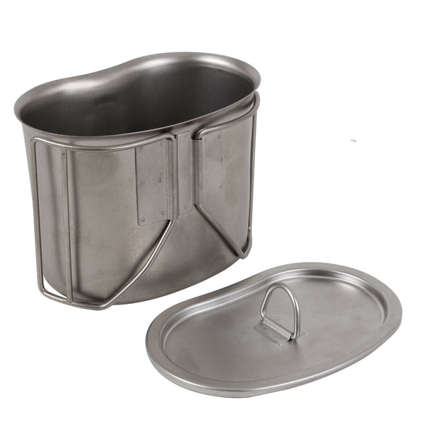 Stainless Steel Canteen Cup Lid - Delta Survivalist