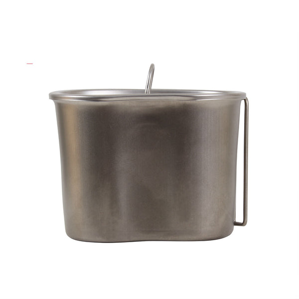 Stainless Steel Canteen Cup Lid - Delta Survivalist