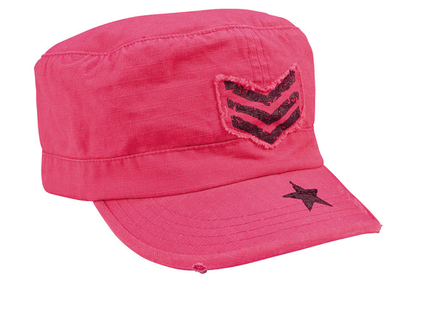 Women's Vintage Adjustable Fatigues Caps - Stripes & Stars - Delta Survivalist