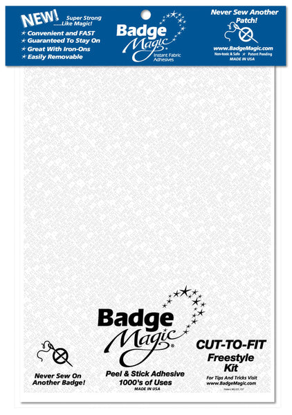 Badge Magic Adhesive Cut To Fit Freestyle Kit