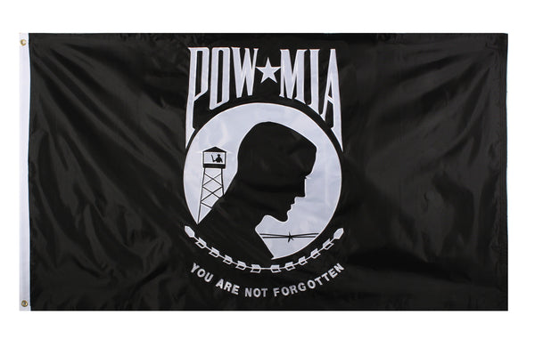 Deluxe Nylon POW-MIA Flag 3' x 5'