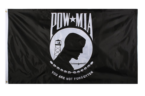 Deluxe Nylon POW-MIA Flag 3' x 5' - Delta Survivalist