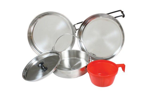 5-piece Stainless Steel Mess Kit