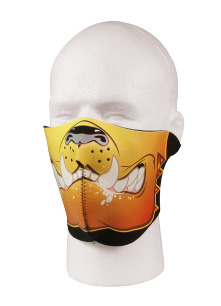 Neoprene Bulldog Half Facemask