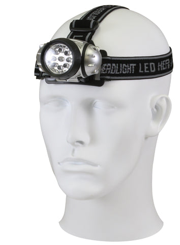 9-Bulb LED Headlamp - Delta Survivalist