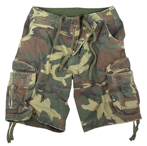 Vintage Camo Infantry Utility Shorts - Delta Survivalist