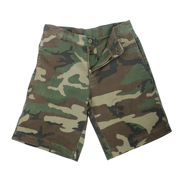 Vintage 5 Pocket Flat Front Shorts - Delta Survivalist