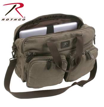 Canvas Briefcase Backpack - Delta Survivalist