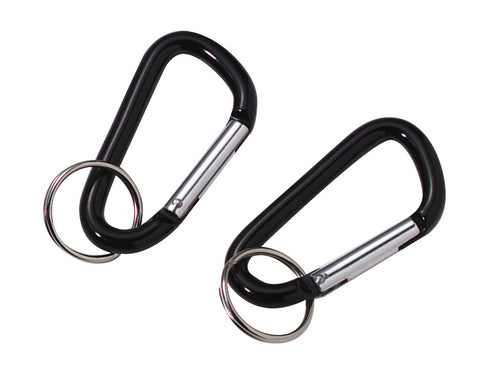 Accessory Carabiner with Key Ring - Delta Survivalist