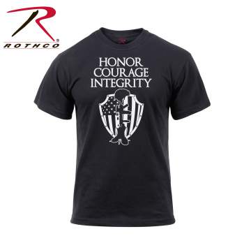 Honor Courage Integrity Athletic Fit T-Shirt - Delta Survivalist