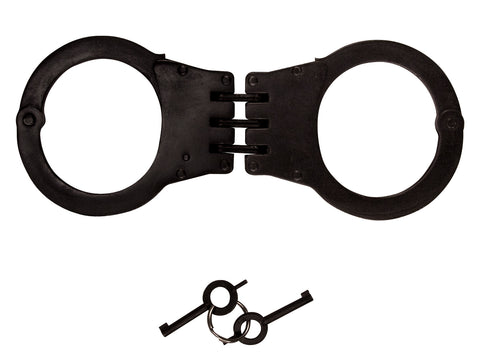 Deluxe Hinged Handcuffs / Nickel Plated - Delta Survivalist