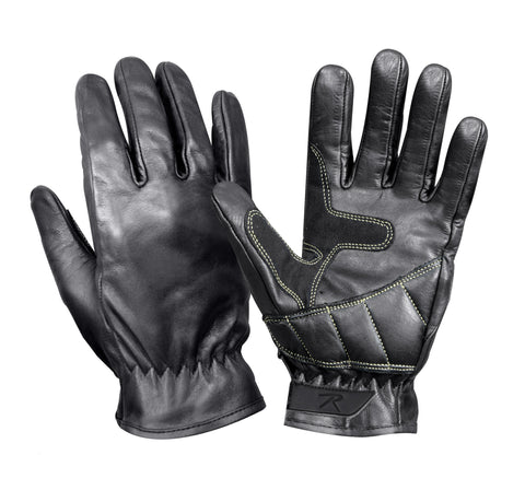 Leather Military Shooters Glove - Delta Survivalist