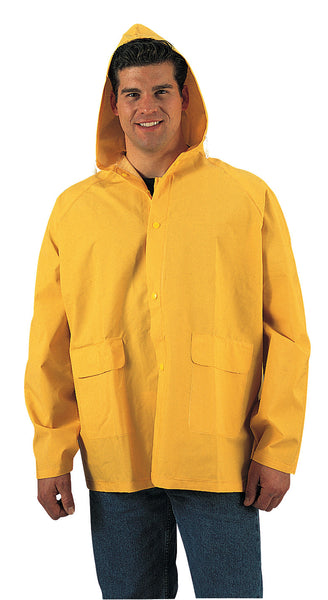 PVC Rain Jacket-Yellow