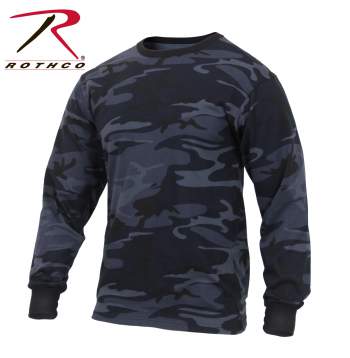 Long Sleeve Colored Camo T-Shirt - Delta Survivalist