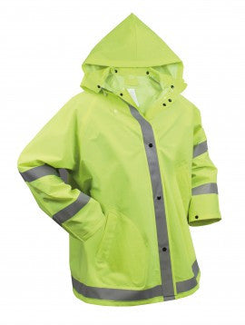 Safety Reflective Rain Jacket - Delta Survivalist