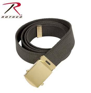 64 Inch Military Color Web Belts