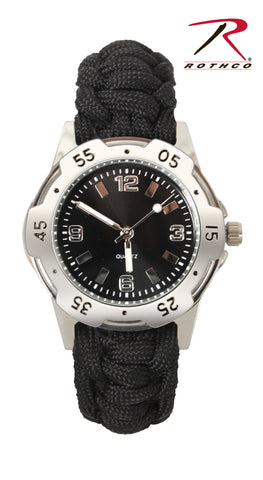 Paracord Bracelet Watch - Delta Survivalist