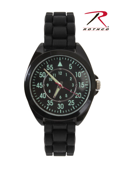 Military Style Watch Silicone Strap