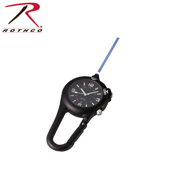 Clip Watch with LED Light - Delta Survivalist