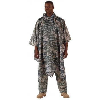 G.I. Type Military Rip-Stop Poncho - Delta Survivalist