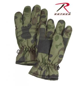 Kid's Camo Thermoblock Insulated Gloves