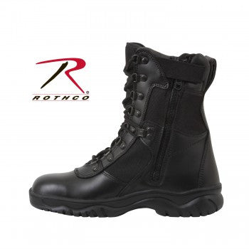 Forced Entry 8" Tactical Boot With Side Zipper - Delta Survivalist