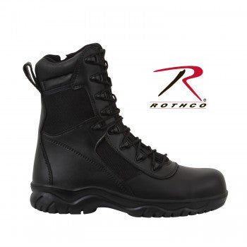 8 Inch Forced Entry Tactical Boot With Side Zipper & Composite Toe - Delta Survivalist