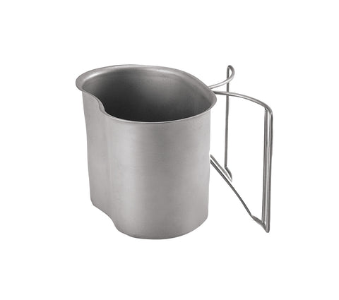 GI Style Stainless Steel Canteen Cup - Delta Survivalist