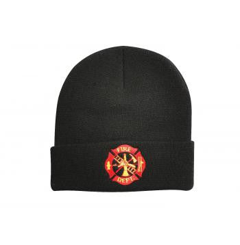 Fire Department Embroidered Watch Cap