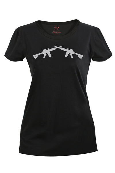 Women's "Crossed Rifle" Longer T-Shirt