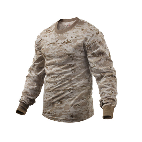Long-Sleeve Camo T-Shirt - Delta Survivalist