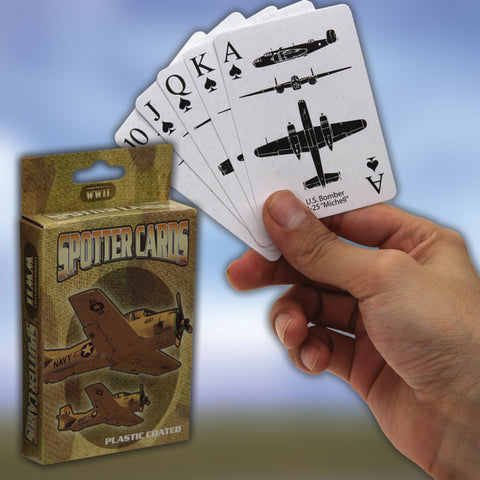 WWII Spotter Playing Cards ''CE'' - Delta Survivalist