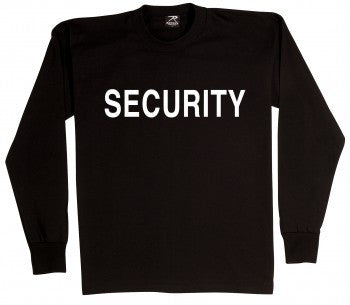 2-Sided Security Long Sleeve T-Shirt - Delta Survivalist