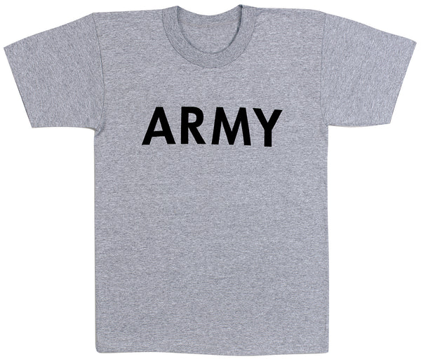 Grey Physical Training T-Shirt - Delta Survivalist