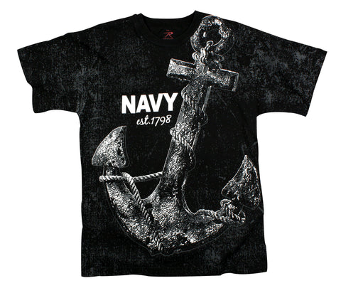 Vintage 'Navy Anchor' T-shirt - Delta Survivalist