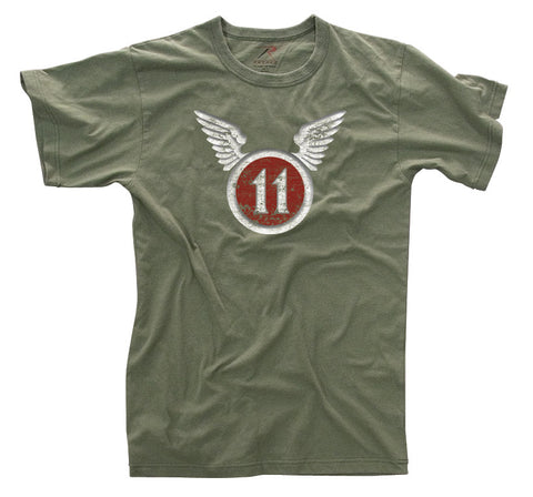 Vintage ''11th Airborne'' T-shirt - Delta Survivalist