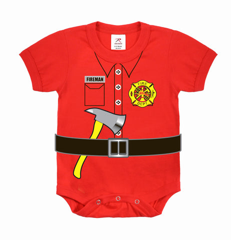 Infant Fireman One-piece - Delta Survivalist