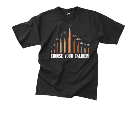 Vintage 'Choose Your Caliber' T-shirt - Delta Survivalist