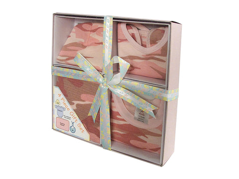 Infant 4 Piece Camo Boxed Gift Set - Delta Survivalist
