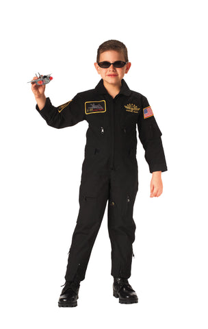 Kid's Flight Coverall With Patches - Delta Survivalist