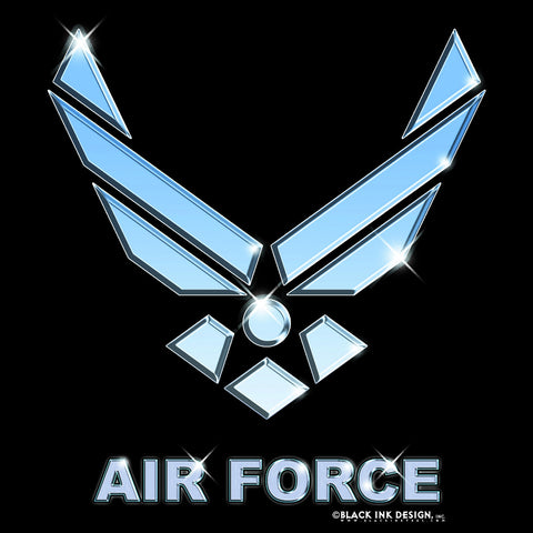 Black Air Force T-Shirt - Delta Survivalist