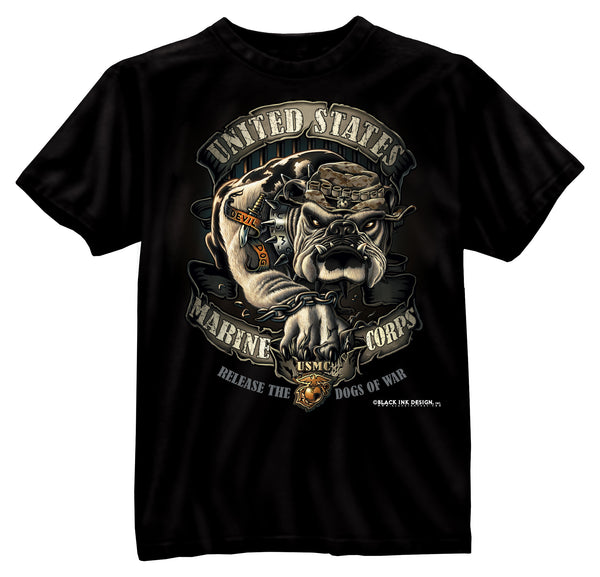 U.S.M.C. Bulldog T-Shirt