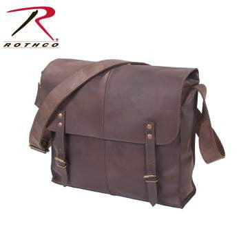 Brown Leather Medic Bag - Delta Survivalist
