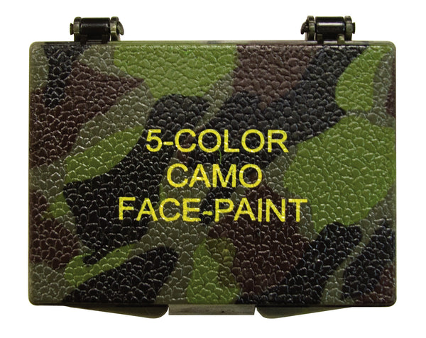Five-color Bark Camouflage Face Paint Compact - Delta Survivalist