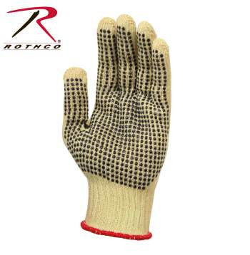 Cut Resistant Gloves With Gripper Dots - Delta Survivalist