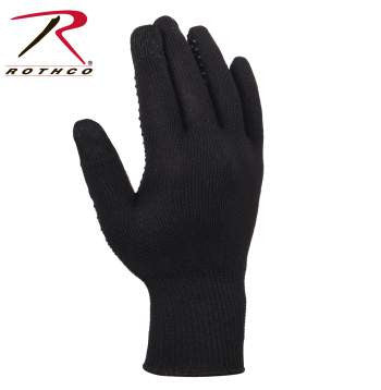Touch Screen Gloves With Gripper Dots - Delta Survivalist
